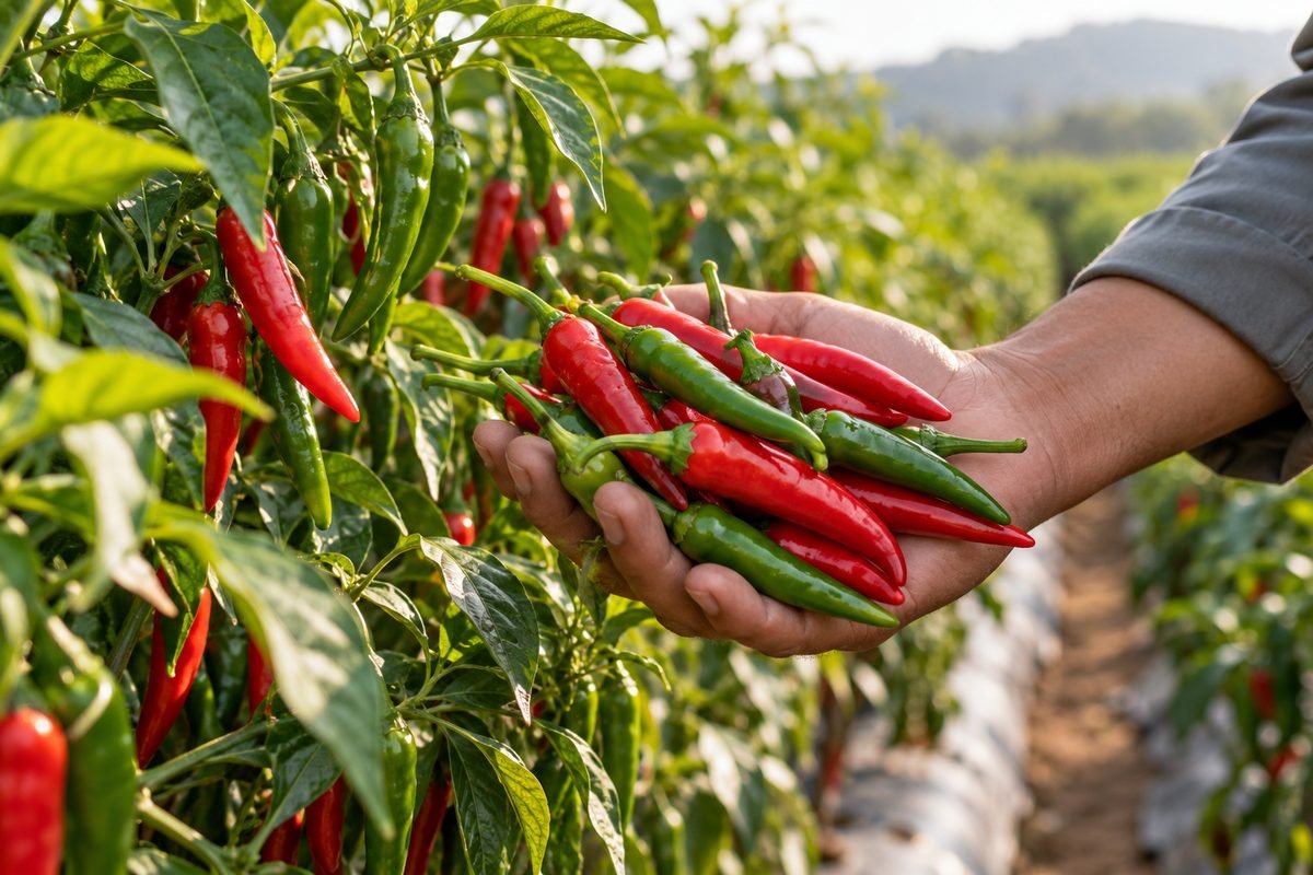 Chili and Pepper: Nursery to Harvest